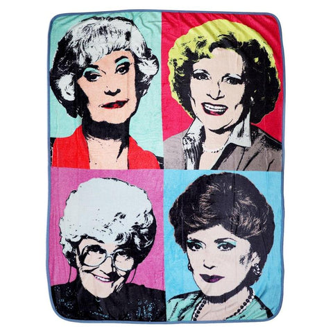 Golden Girls Warhol Fleece Blanket Comforter