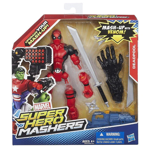 MARVEL SUPER HERO MASHERS 6" ACTION FIGURE: DEADPOOL