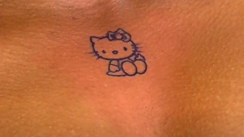 50Amazing Hello Kitty Tattoo Designs with Meanings Ideas and Celebrities   Body Art Guru