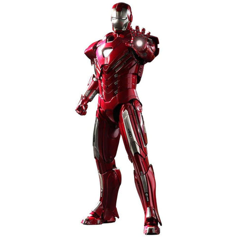 IRON MAN 3 SILVER CENTURIAN MARK XXXIII (33) HOT TOYS 1:6 SCALE FIGURE