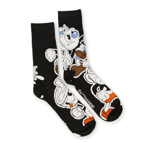 CUPHEAD COLLECTIBLES | CUPHEAD BANG BANG SOCKS | MEN'S CREW SOCKS