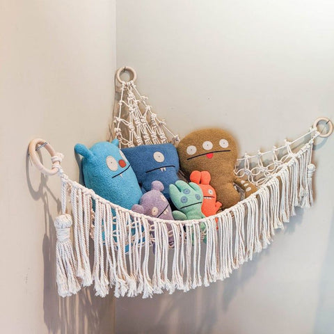 DIY Hammock For Stuffed Animals To Keep Them Off The Floor ⋆ Hello Sewing