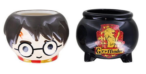 Harry Potter Chibi Cauldron Ceramic Mini Mug Set