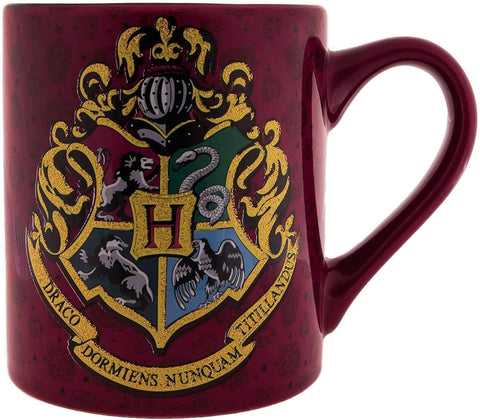 Harry Potter Hogwarts Glitter Crest 14oz Ceramic Mug