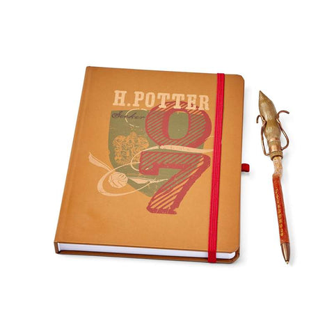 Harry Potter Seeker Journal w/ Firebolt SDCC Exclusive Pen