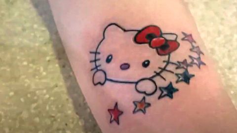 Hello Kitty Tattoo