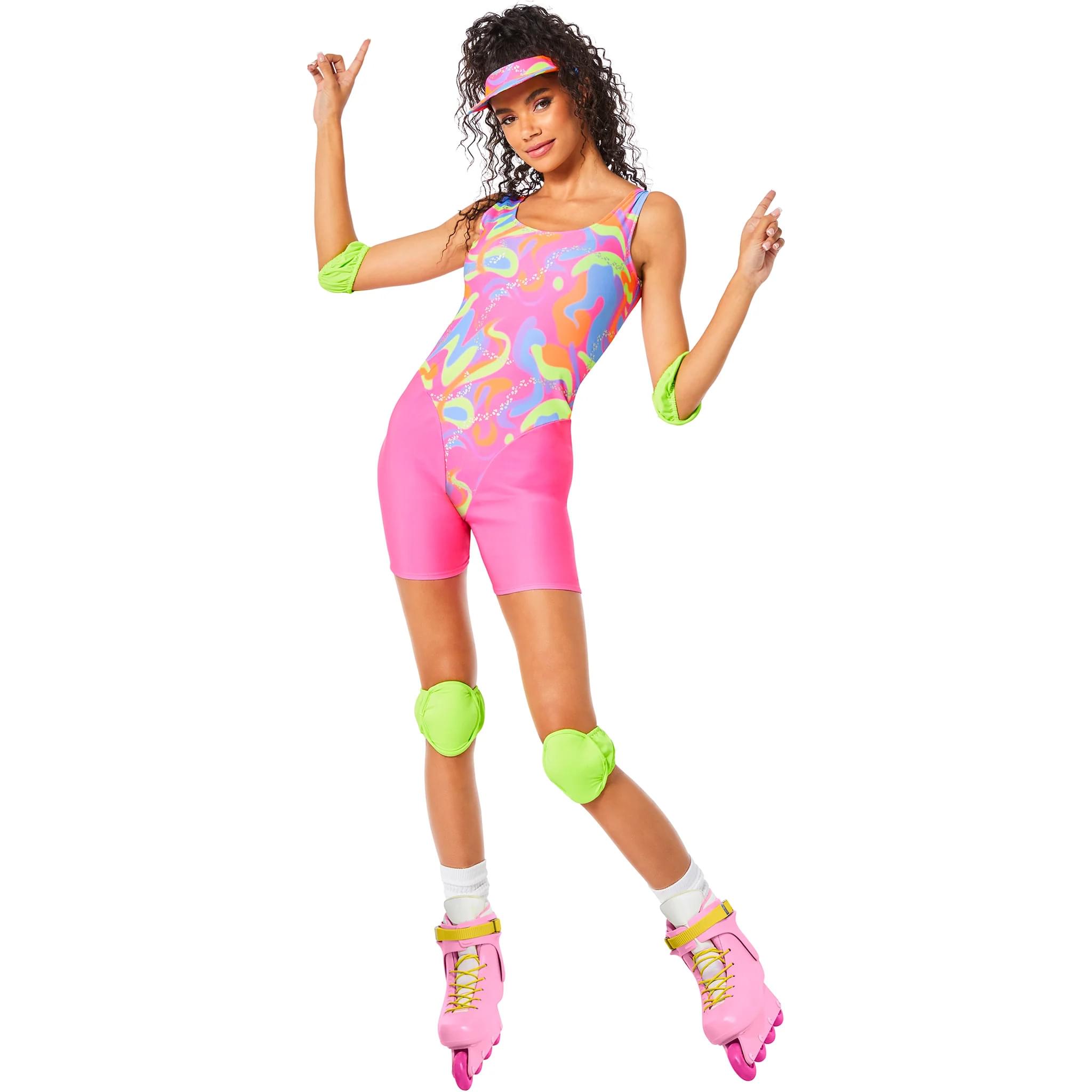Photos - Fancy Dress Barbie Movie Roller Blade  Adult Costume ISD-107134XL-C 