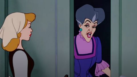 Image of Cinderella and her Stepmother