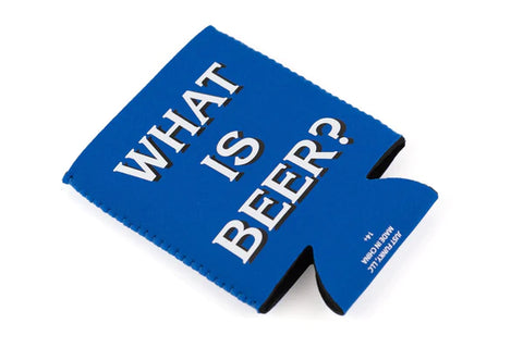 JEOPARDY WHAT IS BEER KOOZIE INSULATED CAN KOOZIE | FOAM BEER CAN COOLER SLEEVE