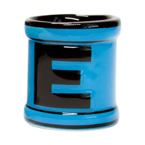 OFFICIAL MEGA MAN CERAMIC SHOT GLASS | ENERGY TANK THEMED | HOLDS 1.5 OZ.