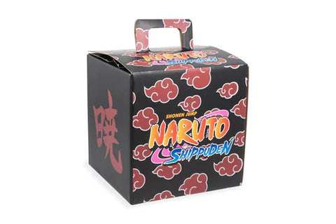 NARUTO SHIPPUDEN AKATSUKI COLLECTOR LOOKSEE BOX | INCLUDES 5 THEMED COLLECTIBLES