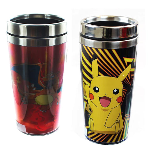 Pokemon Squirtle 16oz Plastic Carnival Cup Tumbler with Lid and