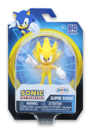SONIC THE HEDGEHOG 2.5 INCH ACTION FIGURE | MODERN SUPER SONIC