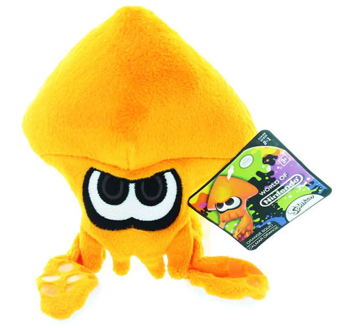 WORLD OF NINTENDO 7.5" PLUSH: ORANGE SQUID