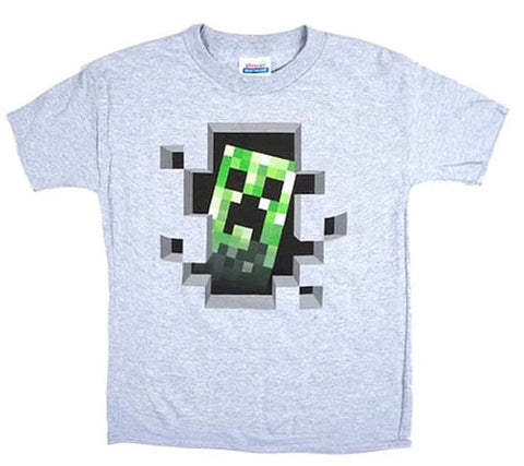 MINECRAFT CREEPER INSIDE YOUTH T-SHIRT