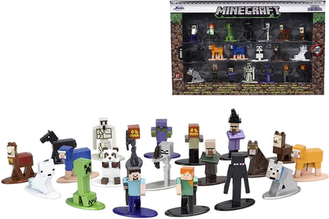 MINECRAFT WAVE 5 NANO METALFIGS 20 PACK | 1.65 INCH DIE-CAST METAL FIGURES