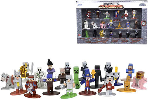 MINECRAFT NANO METALFIGS 20 PACK WAVE 4 | 1.65 INCH DIE-CAST METAL FIGURES