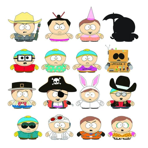 SOUTH PARK: MANY FACES OF CARTMAN KIDROBOT BLIND BOXED MINI FIGURE