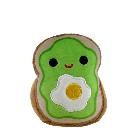 SQUISHMALLOW 5 INCH MINI FOOD PLUSH | SINCLAIR THE AVOCADO TOAST