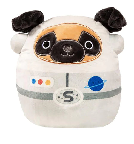 SQUISHMALLOW 5 INCH SPACE PLUSH | PRINCE THE PUG ASTRONAUT