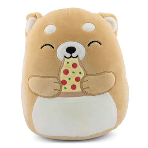 SQUISHMALLOWS 8 INCH PLUSH | ANGIE THE SHIBA INU WITH PIZZA