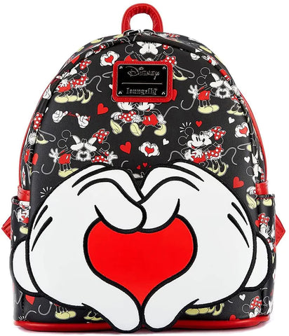 DISNEY MICKEY AND MINNIE MOUSE LOVE MINI BACKPACK