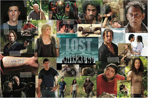 LOST Collage Puzzle For Adults And Kids | 1000 Piece Jigsaw Puzzle