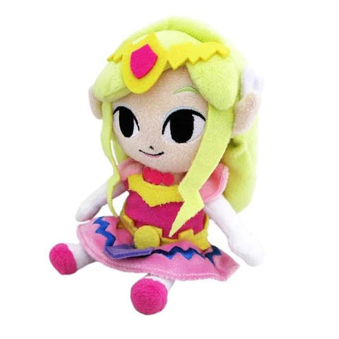 LEGEND OF ZELDA WIND WAKER PRINCESS ZELDA 8" PLUSH