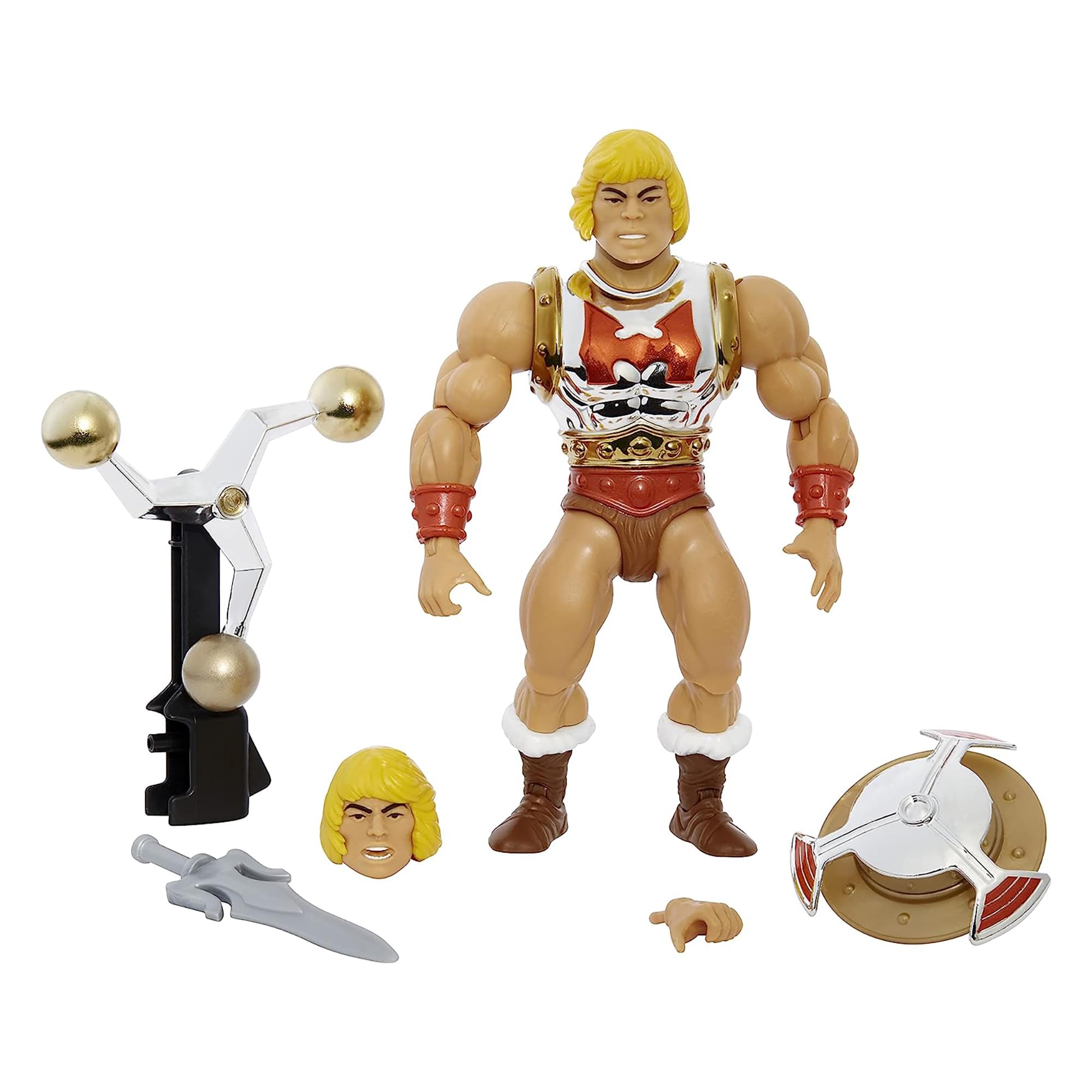 Masters Of The Universe Origins 5.5 Inch Action Figure , Flying Fists He-Man