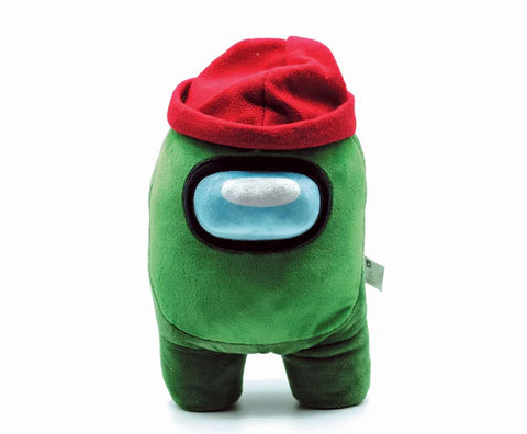 AMONG US 12 INCH PLUSH | GREEN CREWMATE WITH BEANIE