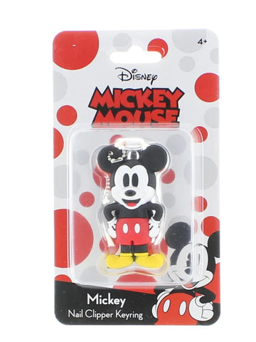 MICKEY MOUSE SOFT TOUCH NAIL CLIPPER KEY RING