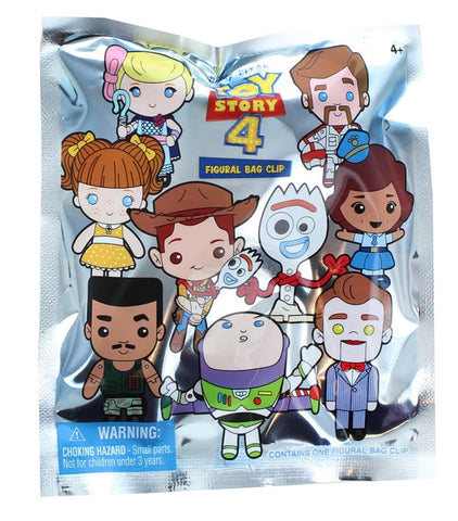 TOY STORY 4 BLIND BAGGED 3D FOAM FIGURAL BAG CLIP | 1 RANDOM