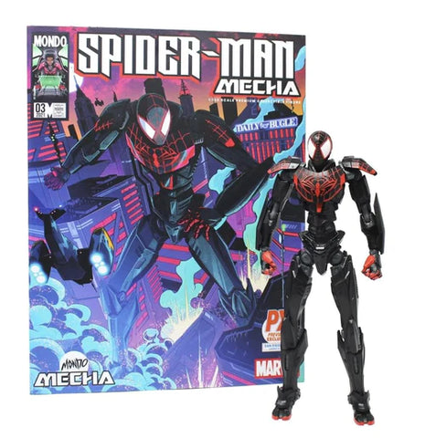 MARVEL MECHA SPIDER-MAN MILES MORALES 10 INCH ACTION FIGURE