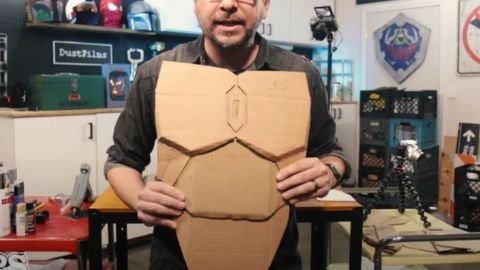 Making Mandaloraian Chest Armor Using Cardboard