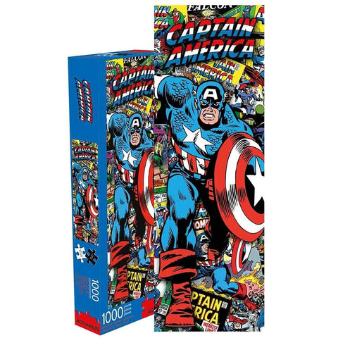 Marvel Captain America 1000 Piece Slim Jigsaw Puzzle