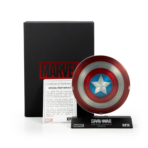  Marvel Civil War Collectibles Captain America Shield Replica