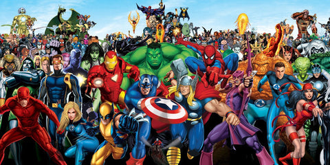 Marvel and DC Themes and Characters