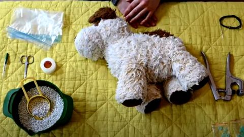 How to Turn a Plush into a Weighted Toy 