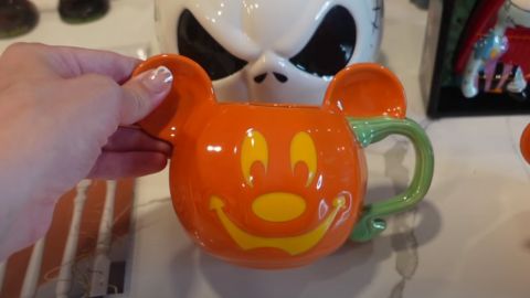 Mickey Mouse Pumpkin Mug