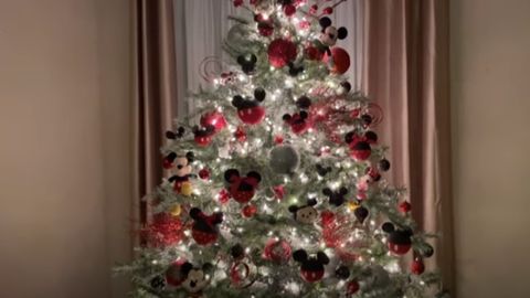 Mickey Mouse Themed Christmas Tree
