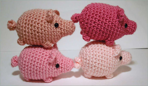 Mini Pig Crochet Pattern