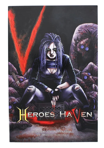 HEROES HAVEN PAPERBACK BOOK (GHOTHAM CITY FILMS)