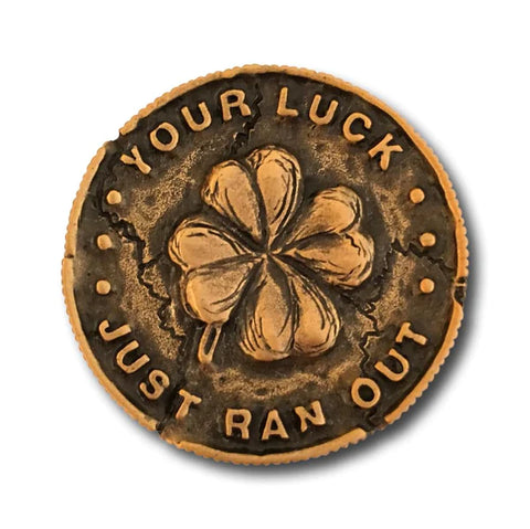 LEPRECHAUN GOLD COIN COLLECTOR PIN