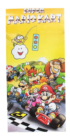 SUPER MARIO KART 10"X22" POSTER