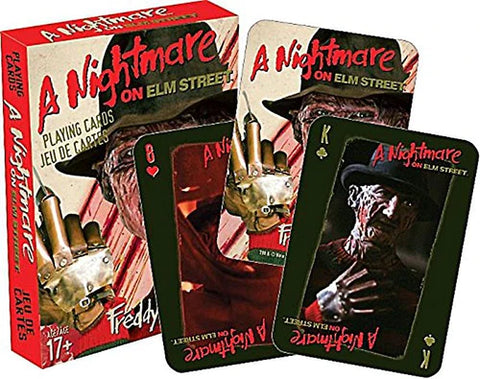 NIGHTMARE ON ELM STREET PLAYING CARDS