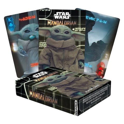 STAR WARS THE MANDOLORIAN GROGU PLAYING CARDS