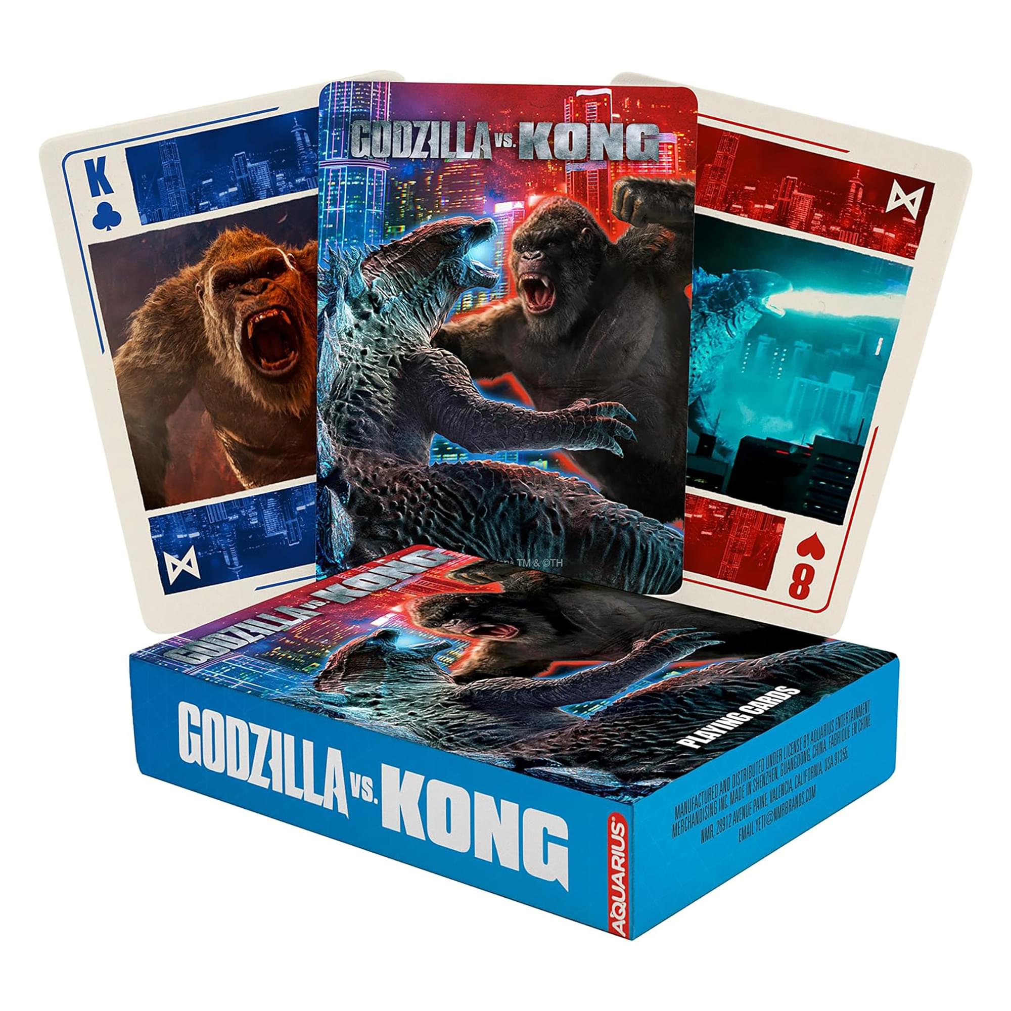 Godzilla Vs Kong Playing Cards