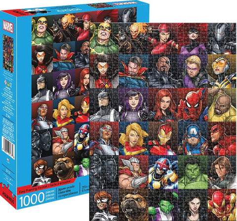 MARVEL HEROES COLLAGE 1000 PIECE JIGSAW PUZZLE