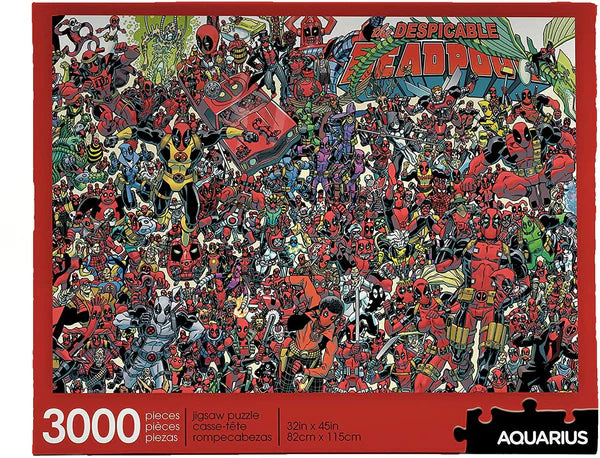 MARVEL DESPICABLE DEADPOOL 3000 PIECE JIGSAW PUZZLE