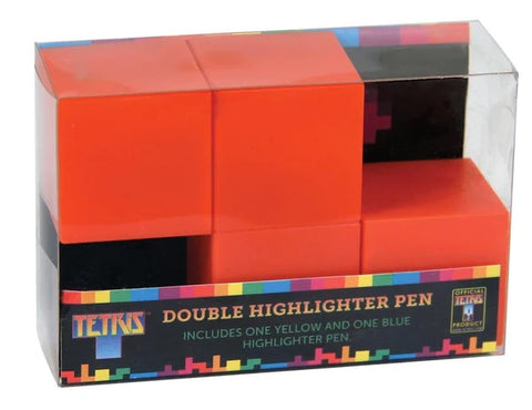 TETRIS DOUBLE HIGHLIGHTER PEN